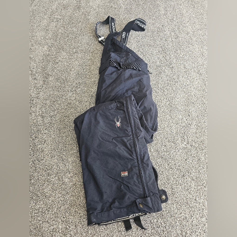 Spyder Ski Bibs with Suspenders Size 52
